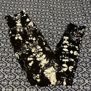 Tie dyed leggings